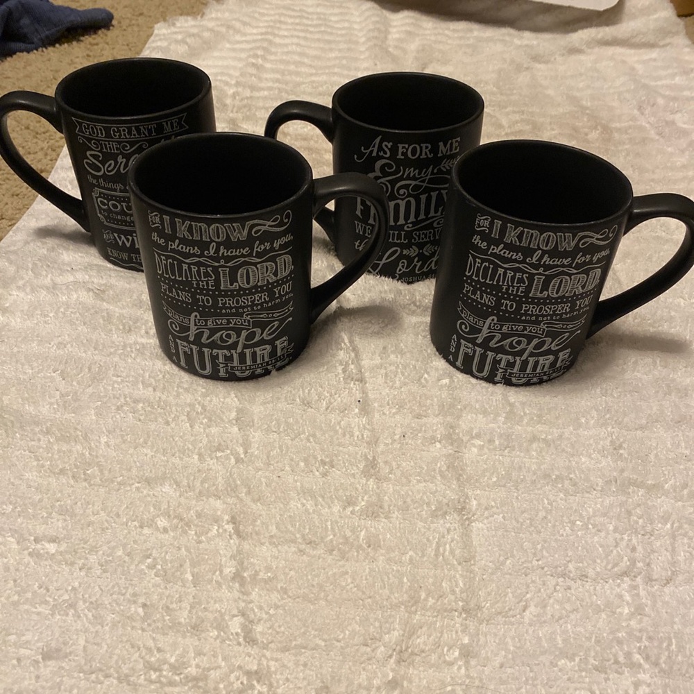 Enesco Christian Mug set of 4